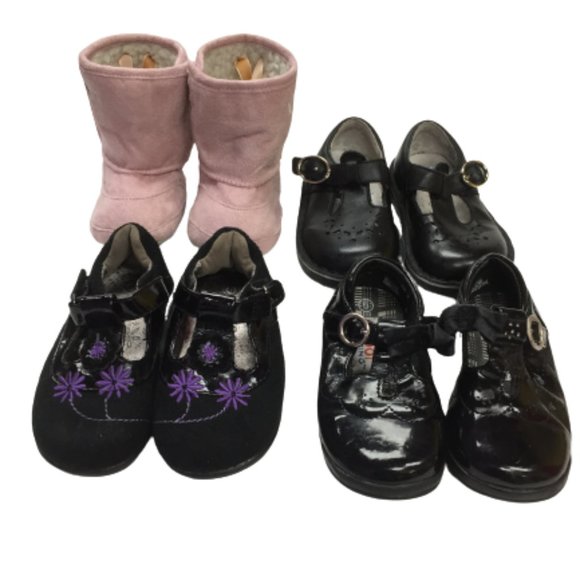 BUNDLE ( Stride Rite Size 6 Barefoot Size 6 Shoes) - Picture 1 of 16